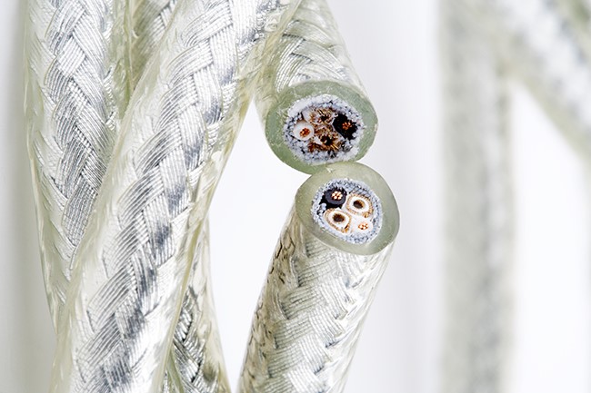 audio cable with silver shield