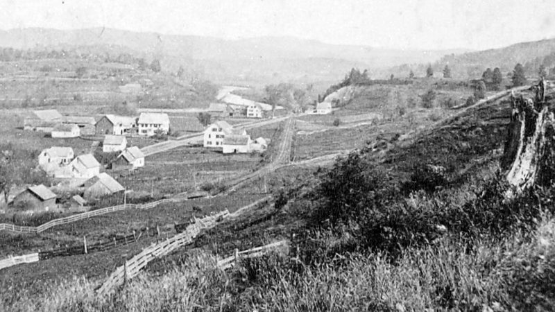 town of Lisbon New Hampshire circa 1880