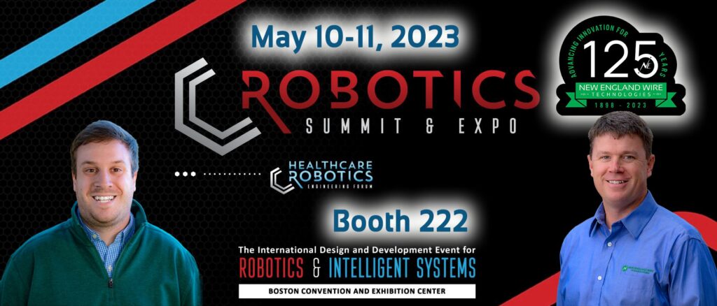 Robotics Summit 2023 New England Wire