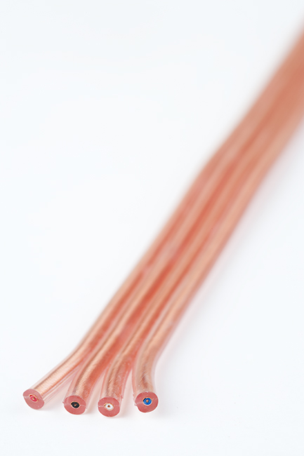 orange four conductor zip cord