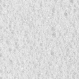 cross section of white cellular foam